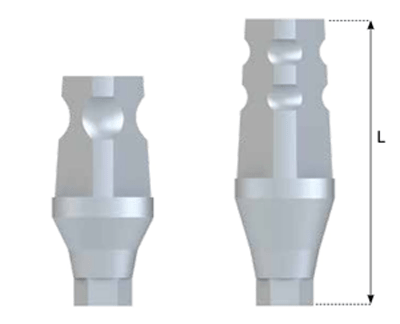 SLV Implants Systems - Ultra Mini Implant Transfer Coping